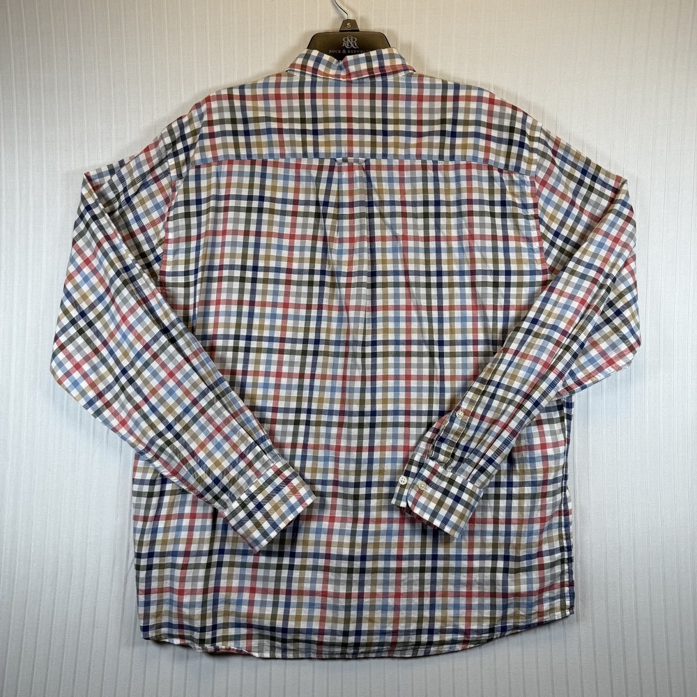 Peter‎ Millar Button Down Shirt Mens XL  Multi Gingham Check Lightweight Checked - Picture 2 of 9